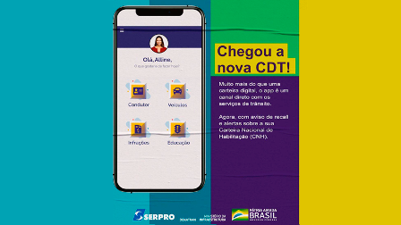 Reprodução de uma Carteira Digital de Trânsito